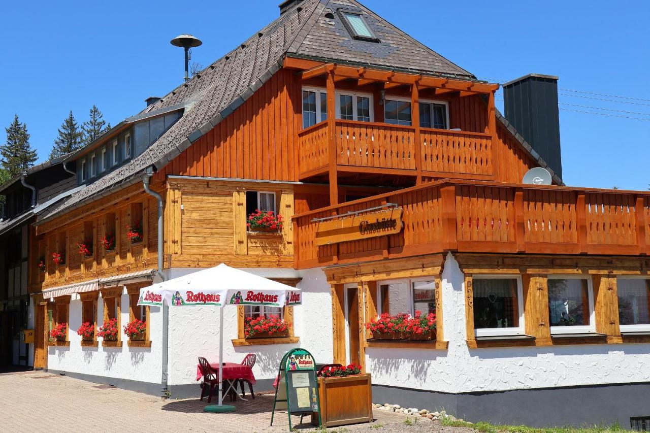 בונדורף אים שוורצוואלד Hoehenpension Glashuette Bed&Breakfast Fruehstueckspension Hotel Garni מראה חיצוני תמונה